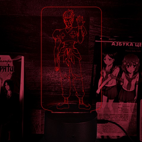Акриловий 3D світильник-нічник Hunter × Hunter Хантер х Хантер