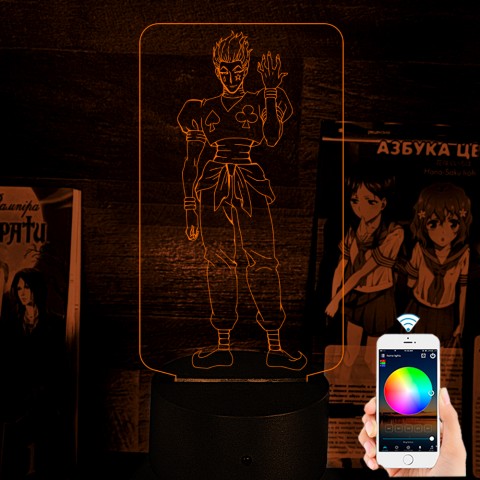 Акриловий 3D світильник-нічник Hunter × Hunter Хантер х Хантер