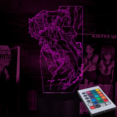 Акриловий 3D світильник-нічник Genshin Impact Чайльд Тартал'я