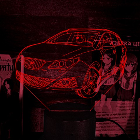 Акриловий 3D світильник-нічник Seat