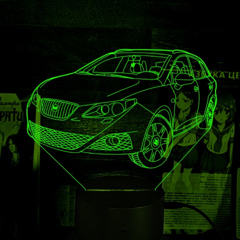 Акриловий 3D світильник-нічник Seat