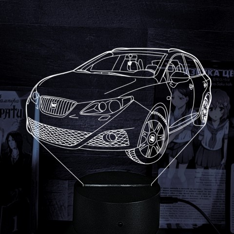 Акриловий 3D світильник-нічник Seat