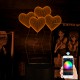 Акриловий 3D світильник-нічник серце