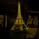 Акриловий 3D світильник-нічник Ейфелева вежа