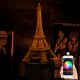 Акриловий 3D світильник-нічник Ейфелева вежа