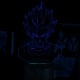 Акриловий 3D світильник-нічник Сон Гоку Dragon Ball