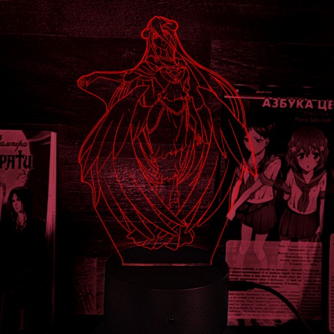 Акриловий 3D світильник-нічник Overlord