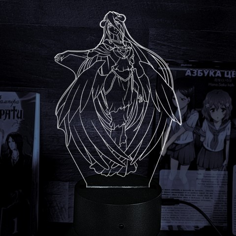 Акриловий 3D світильник-нічник Overlord