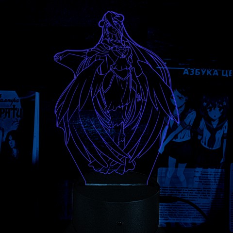 Акриловий 3D світильник-нічник Overlord