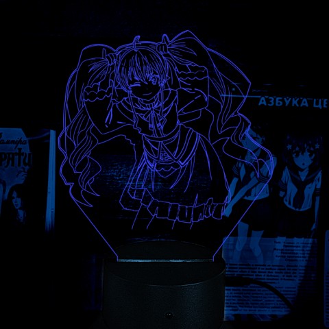 Акриловий 3D світильник-нічник Реінкарнація безробітного Еріс Бореас Грейрат