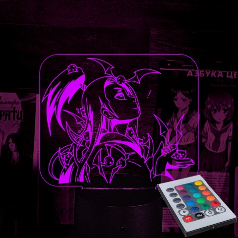 Акриловий 3D світильник-ночник Дейдара Наруто