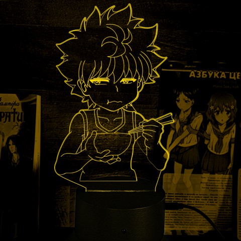 Акриловий 3D світильник-нічник Кіллуа Золдік Hunter × Hunter Хантер х Хантер