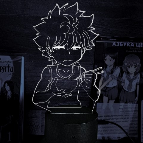 Акриловий 3D світильник-нічник Кіллуа Золдік Hunter × Hunter Хантер х Хантер