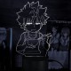 Акриловий 3D світильник-нічник Кіллуа Золдік Hunter × Hunter Хантер х Хантер