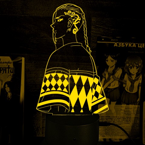 Акриловий 3D світильник-нічник Кен Рюгуджі