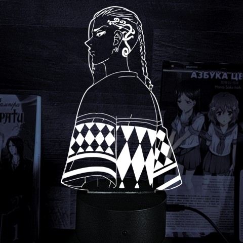 Акриловий 3D світильник-нічник Кен Рюгуджі