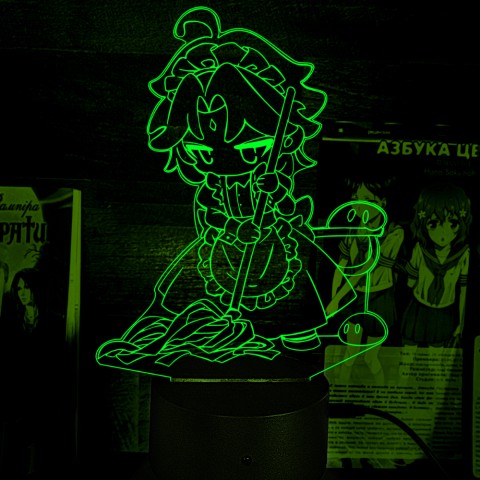 Акриловий 3D світильник-нічник Сяо 