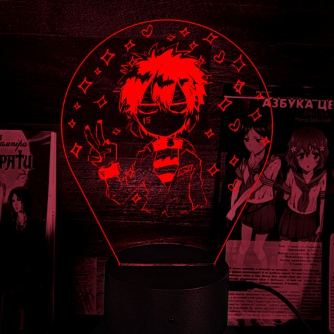 Акриловий 3D світильник-ночник "Намба"