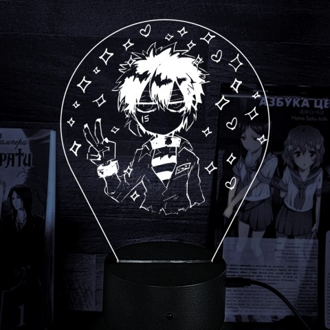 Акриловий 3D світильник-ночник "Намба"