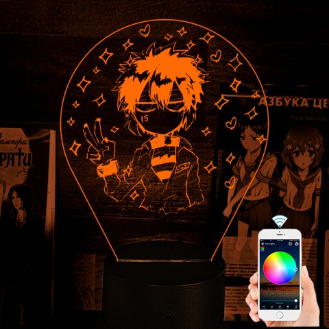 Акриловий 3D світильник-ночник "Намба"
