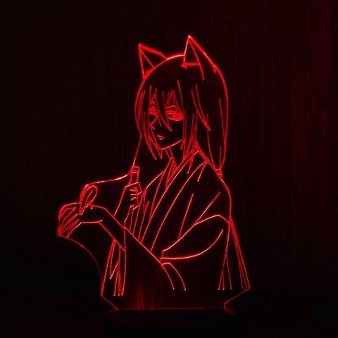 Акриловий 3D світильник-нічник Томое Мікаге 2