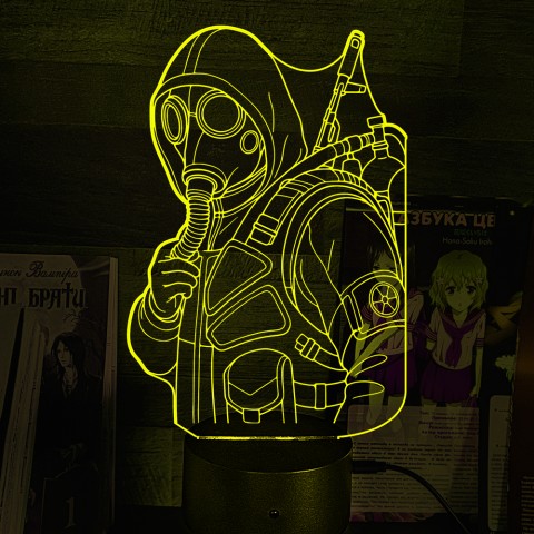 Акриловий 3D світильник-нічник S.T.A.L.K.E.R. 