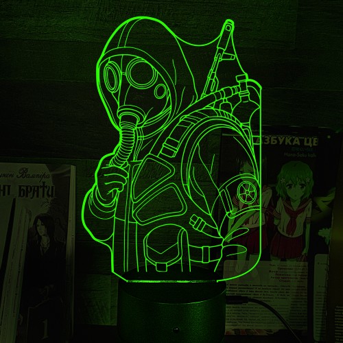 Акриловий 3D світильник-нічник S.T.A.L.K.E.R. 