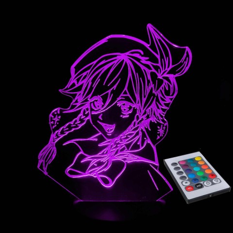 Акриловий 3D світильник-нічник Венті