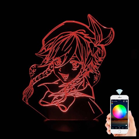 Акриловий 3D світильник-нічник Венті