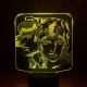 Акриловий 3D світильник-нічник Джотаро Куджо