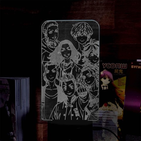 Акриловий 3D світильник-нічник Токійські месники