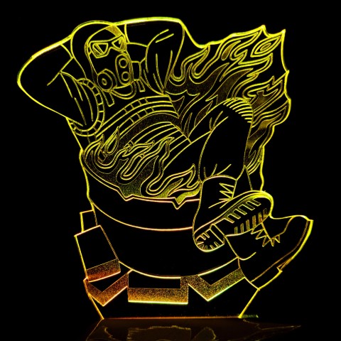 Акриловий 3D світильник S.T.A.L.K.E.R. 1