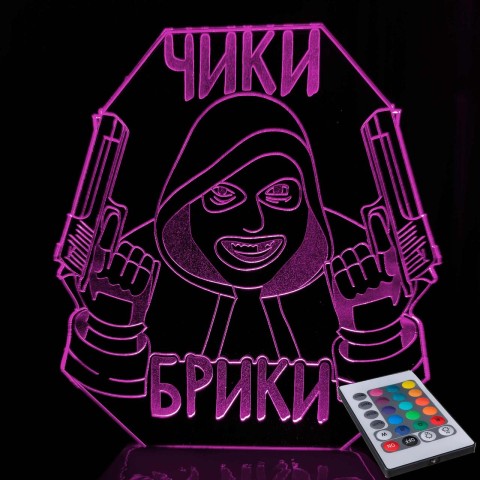 Акриловий 3D світильник S.T.A.L.K.E.R. 2