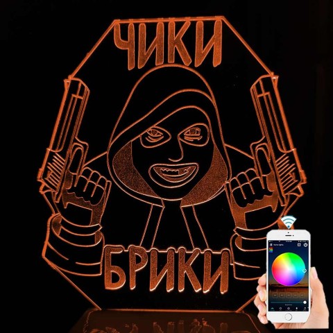 Акриловий 3D світильник S.T.A.L.K.E.R. 2