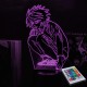 Акриловий 3D світильник-ночник L з Тетраді Смерті