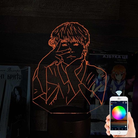 Акриловий 3D світильник Пак Чімін група BTS