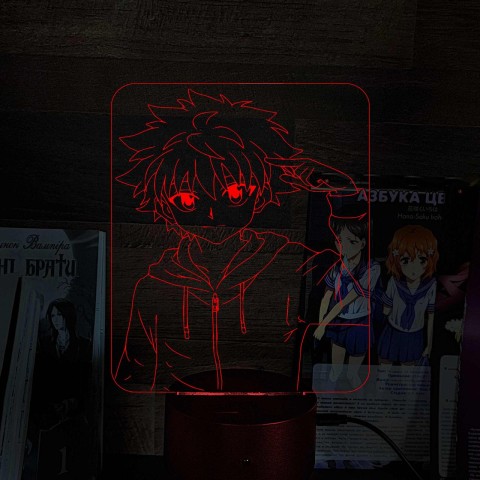 Акриловий 3D світильник-нічник Кіллуа Золдик