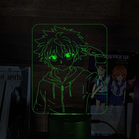 Акриловий 3D світильник-нічник Кіллуа Золдик