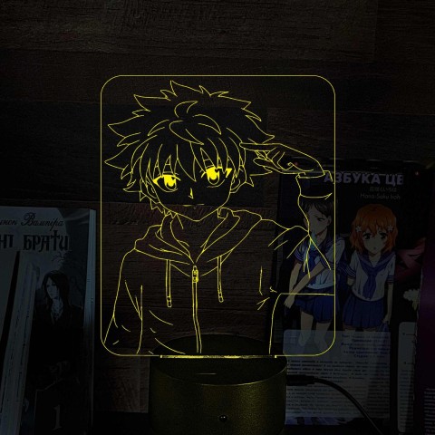 Акриловий 3D світильник-нічник Кіллуа Золдик