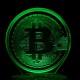 Акриловий 3D світильник-нічник Bitcoin