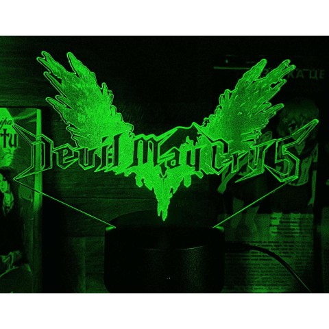 Акриловий 3D світильник-нічник Devil May Cry 2