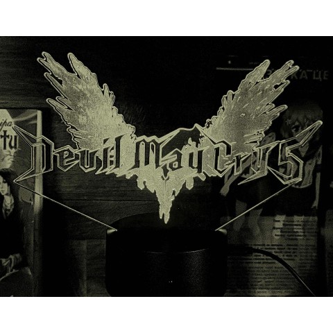 Акриловий 3D світильник-нічник Devil May Cry 2