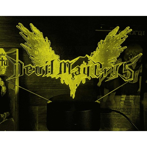 Акриловий 3D світильник-нічник Devil May Cry 2