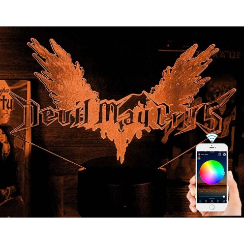 Акриловий 3D світильник-нічник Devil May Cry 2