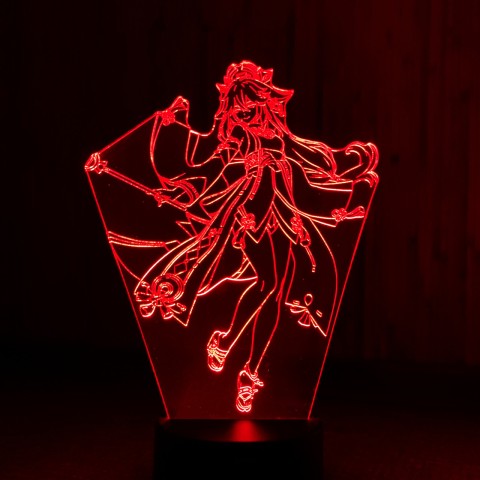 Акриловий 3D світильник-нічник Яе Міко