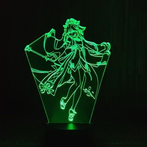 Акриловий 3D світильник-нічник Яе Міко