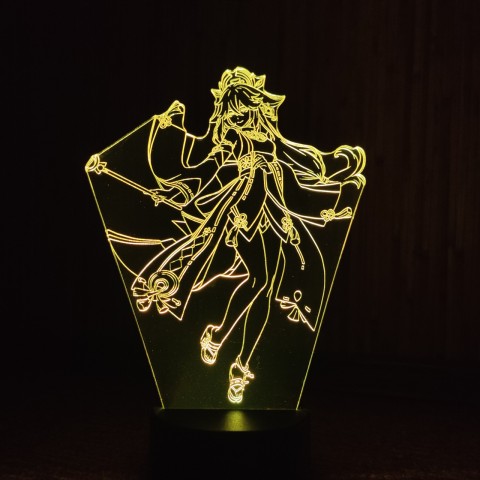 Акриловий 3D світильник-нічник Яе Міко