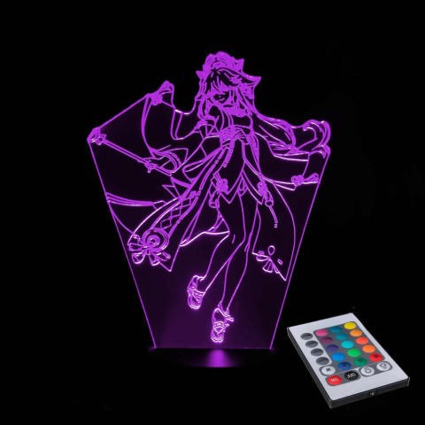Акриловий 3D світильник-нічник Яе Міко