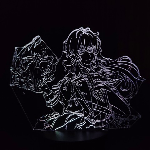 Акриловий 3D світильник-нічник Ділюк Рагвіндр