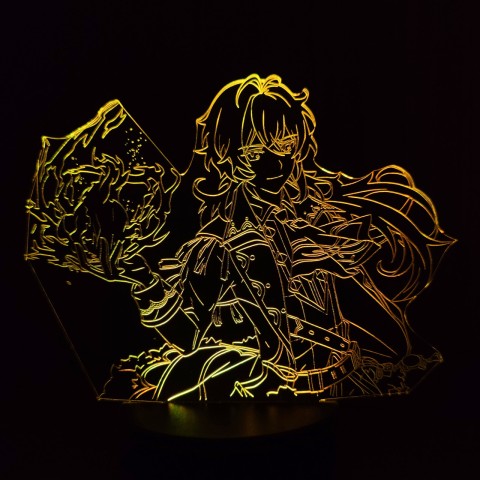 Акриловий 3D світильник-нічник Ділюк Рагвіндр